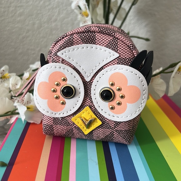 Accessories - Fashion flower owl coin purse.